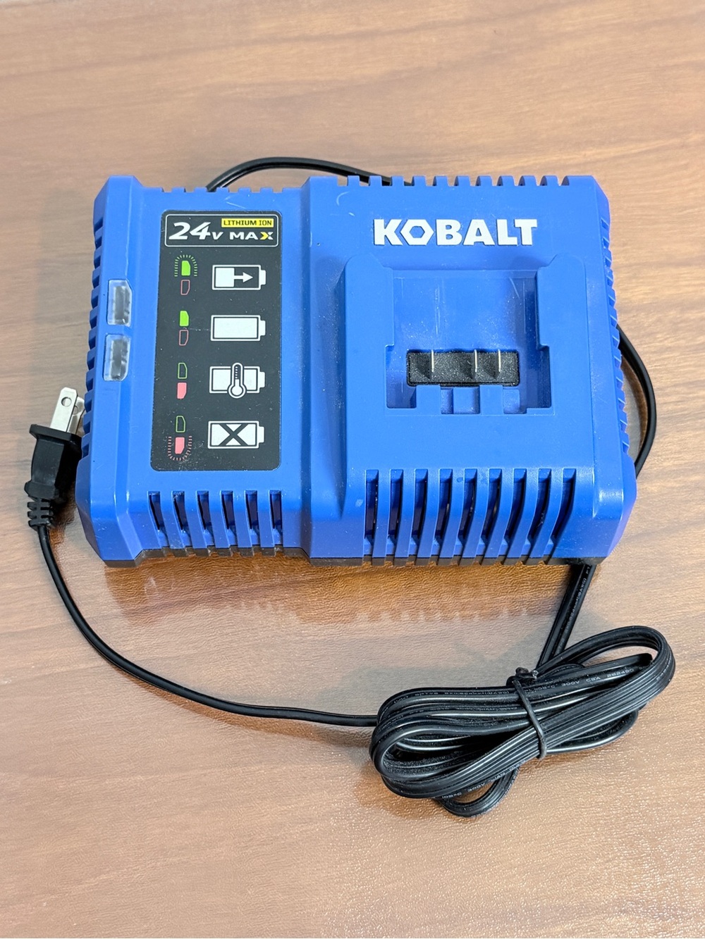 Kobalt 24V Max Lithium-Ion Quick Battery Charger KRC 2490-03